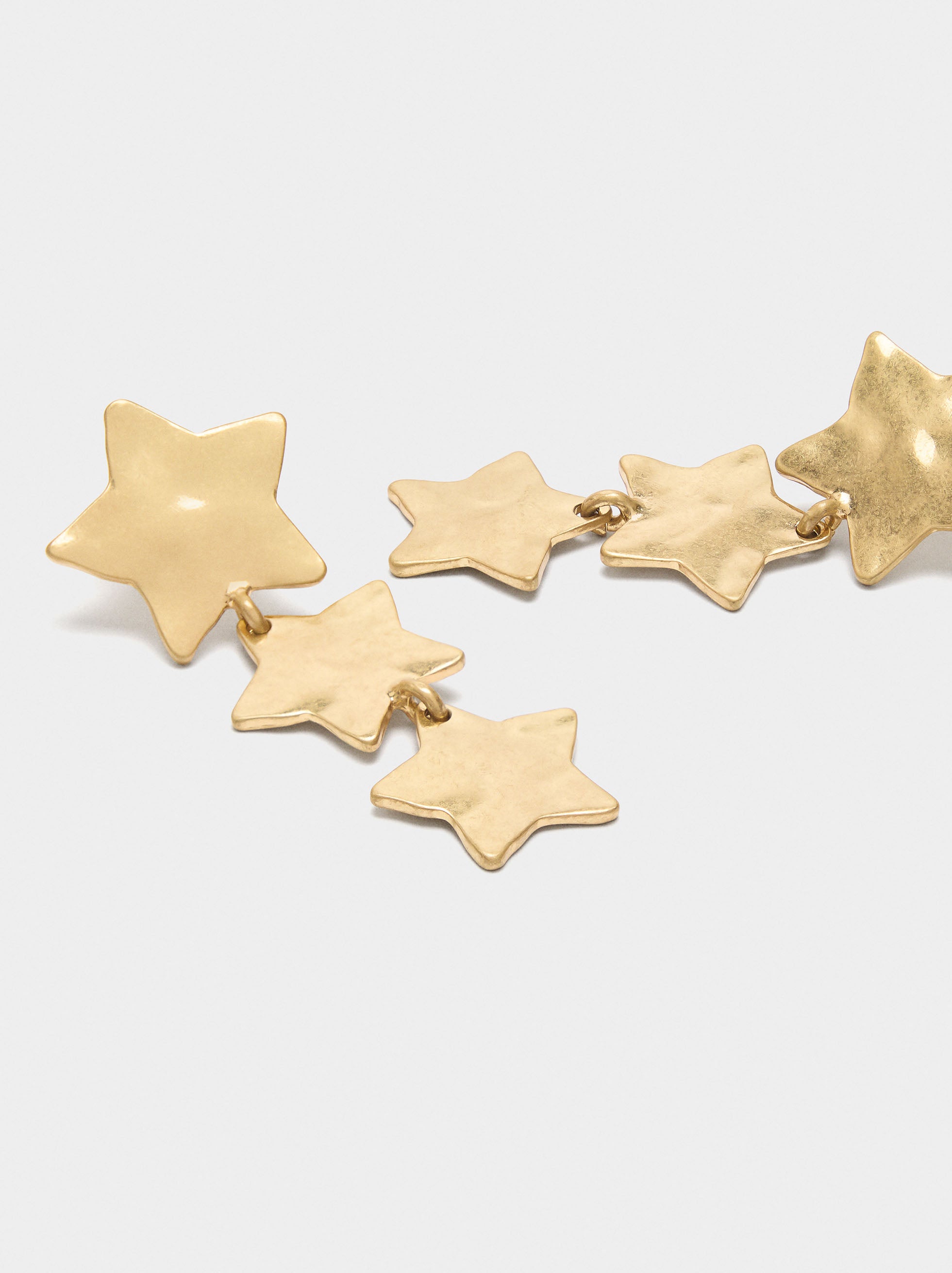 Pendientes Largos De Estrellas