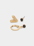 Set De Pendientes Con Corazón