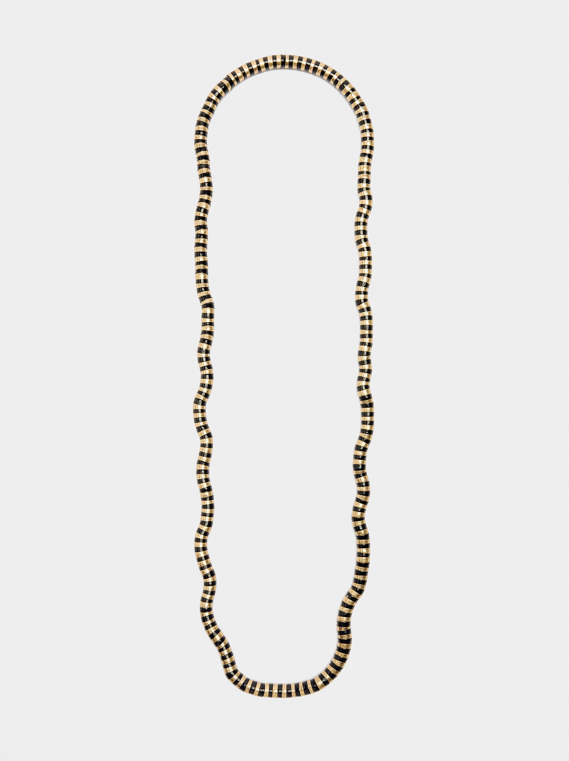 Collar Largo Cadena De Serpiente