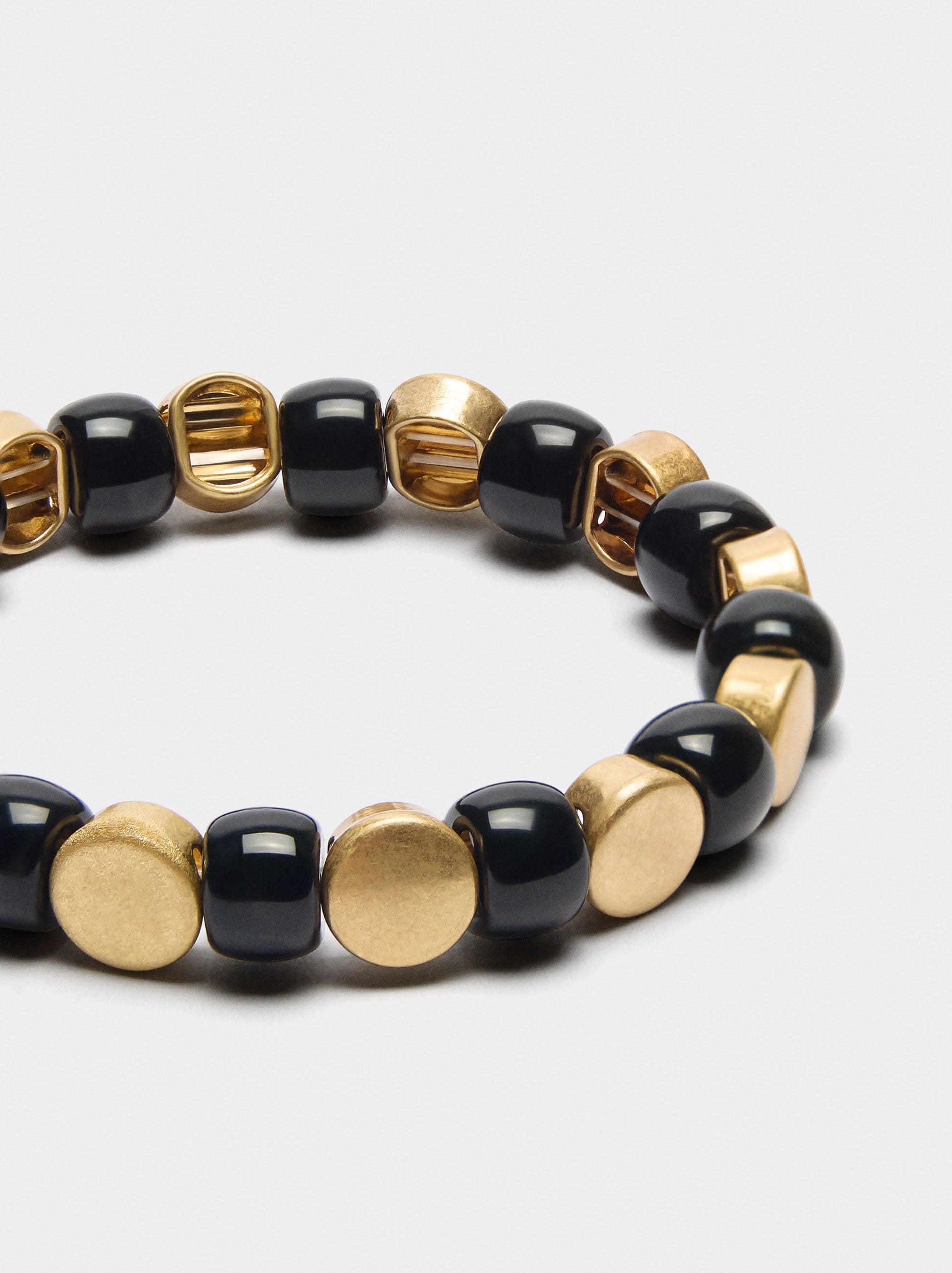 Pulsera Elástica De Abalorios