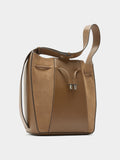 Bolso Bombonera Con Piel M