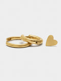 Set De Aros Con Corazón