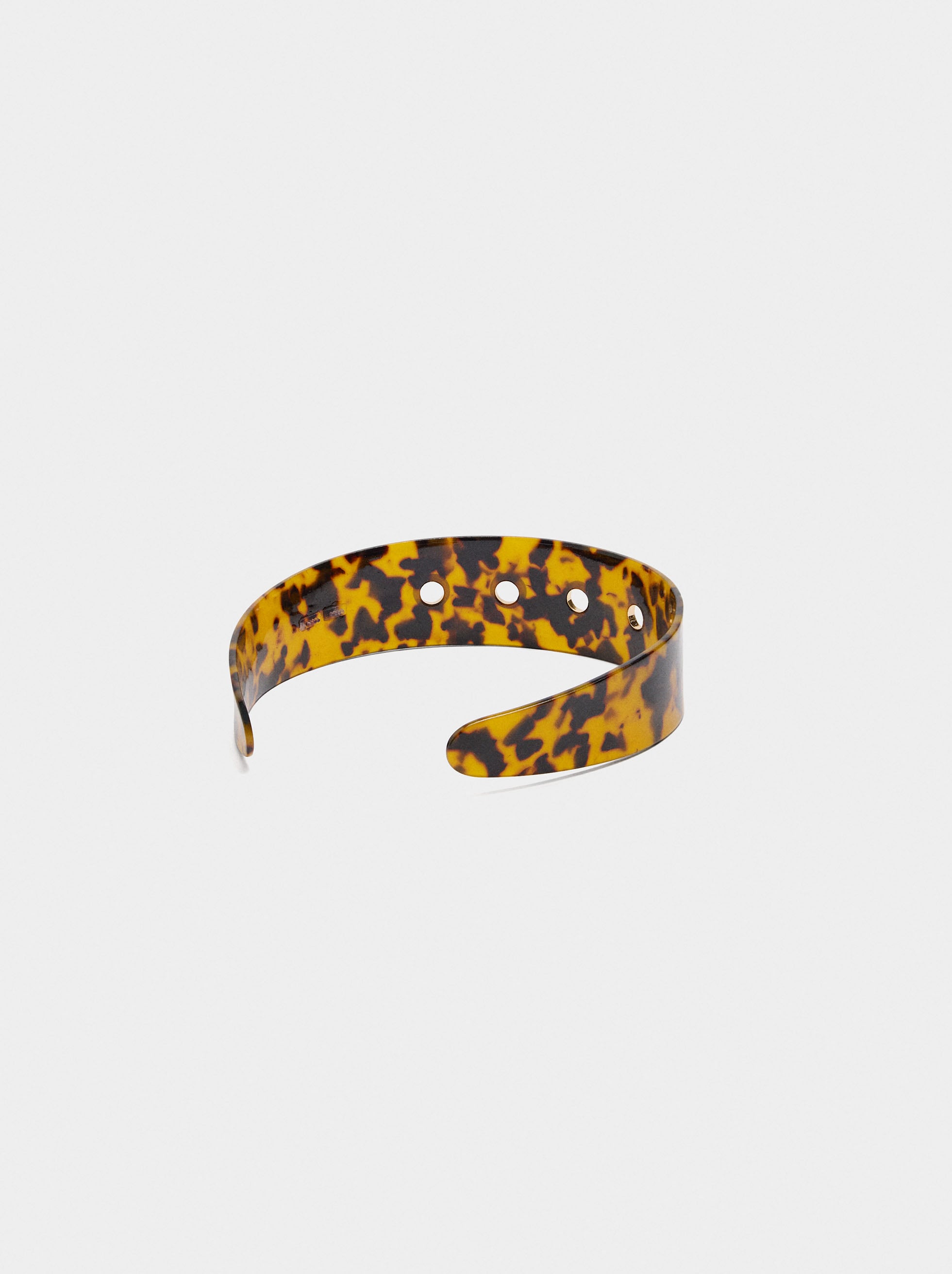 Diadema De Efecto Carey Con Tachuelas