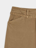 Pantalón Vaquero Recto Con Cinturón