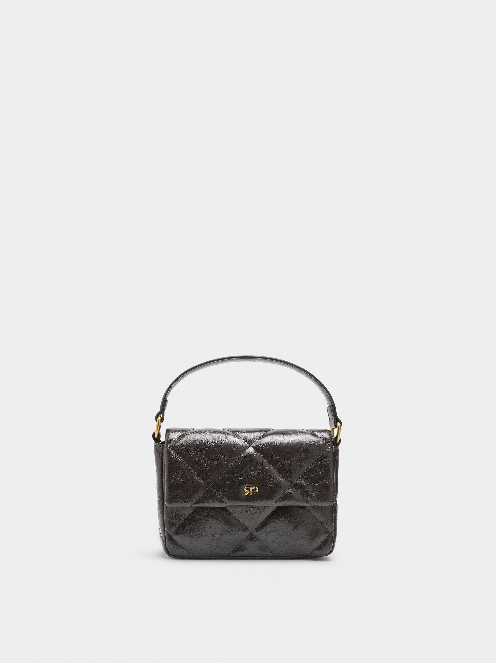 Bolso De Mano Acolchado