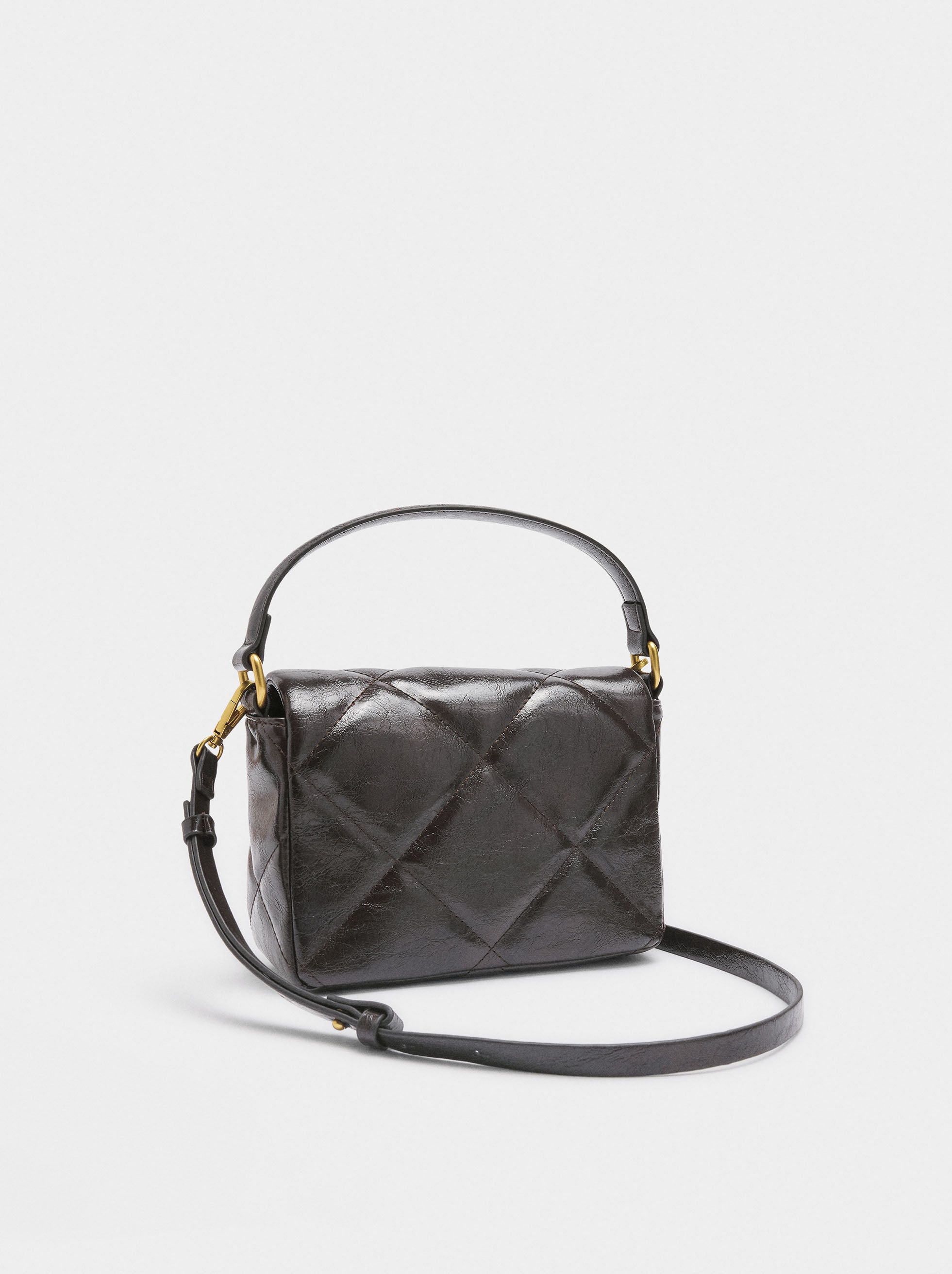 Bolso De Mano Acolchado