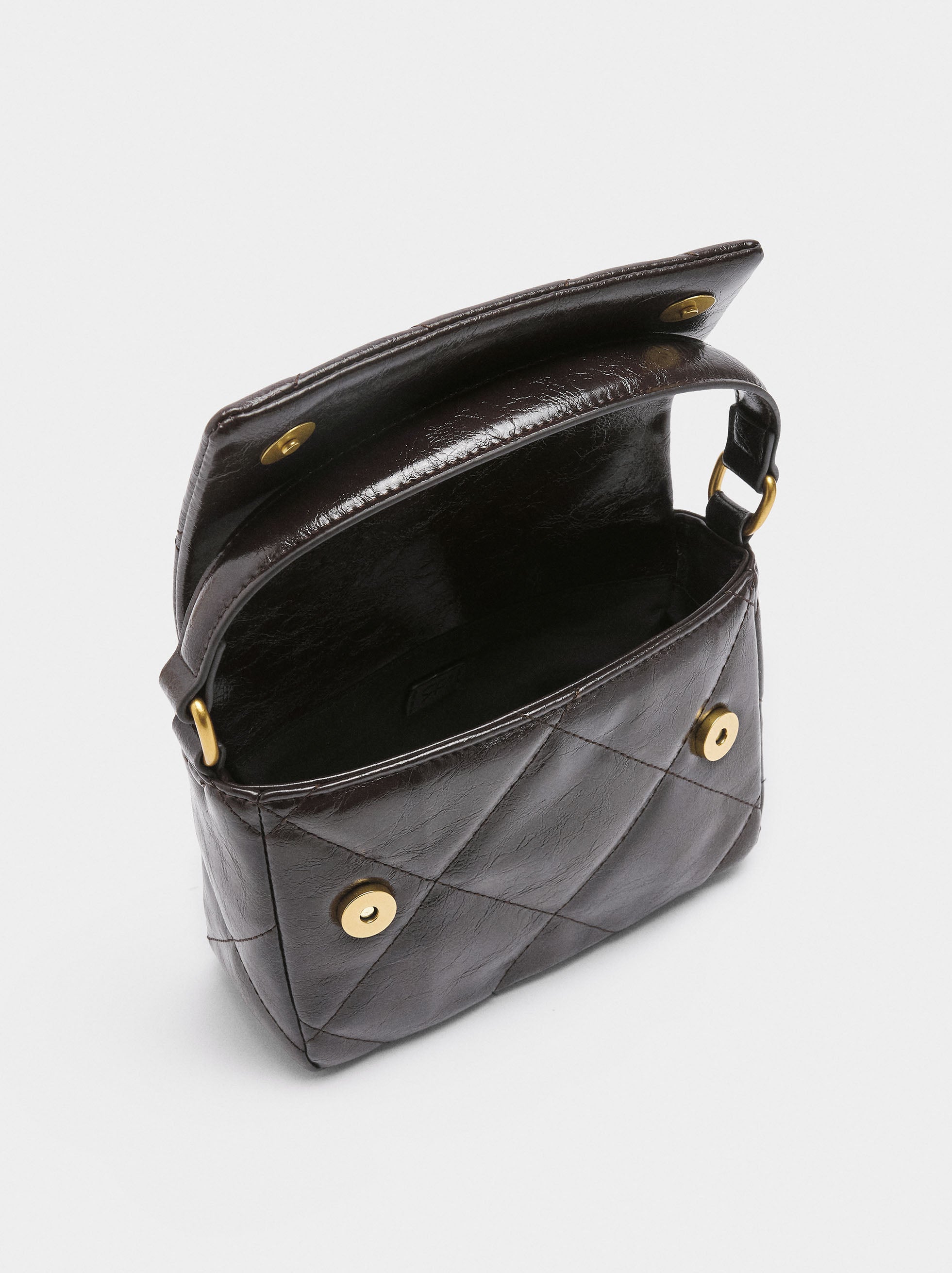 Bolso De Mano Acolchado