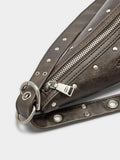 Bolso De Hombro Asimétrico Con Tachuelas