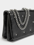 Bolso De Hombro Doble Con Tachuelas