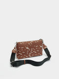 Bolso Bandolera Estampado De Nylon