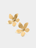 Pendientes Flor Con Piedras