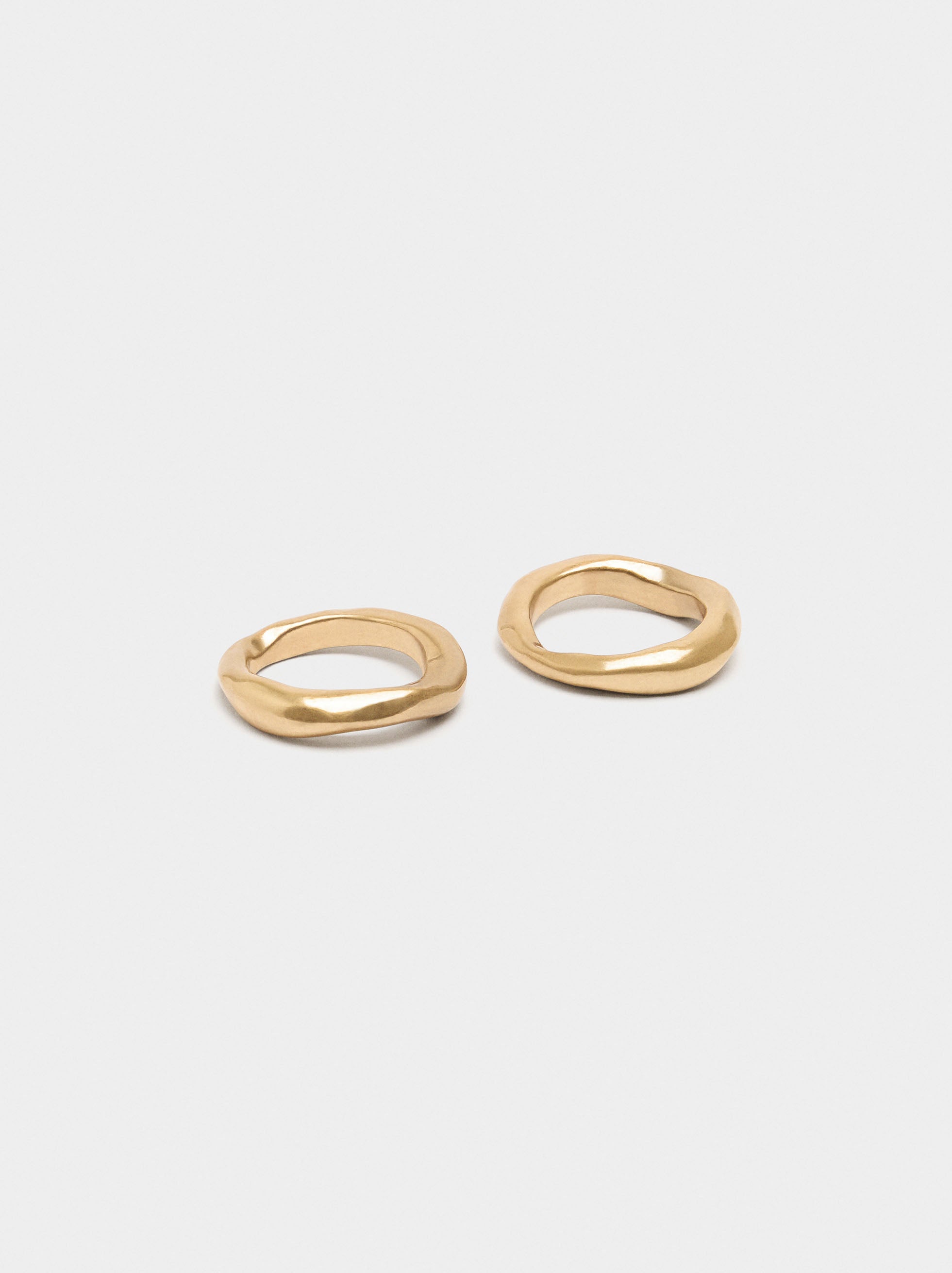 Set De Anillos Irregulares