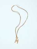 Collar De Cordón Con Letra