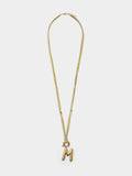 Collar De Cordón Con Letra