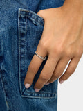 Anillo Cruzado Con Circonitas