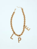 Collar Corto De Cuentas
