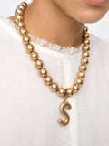 Collar Corto De Cuentas