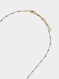 Collar Largo Con Esmalte - Acero Inoxidable