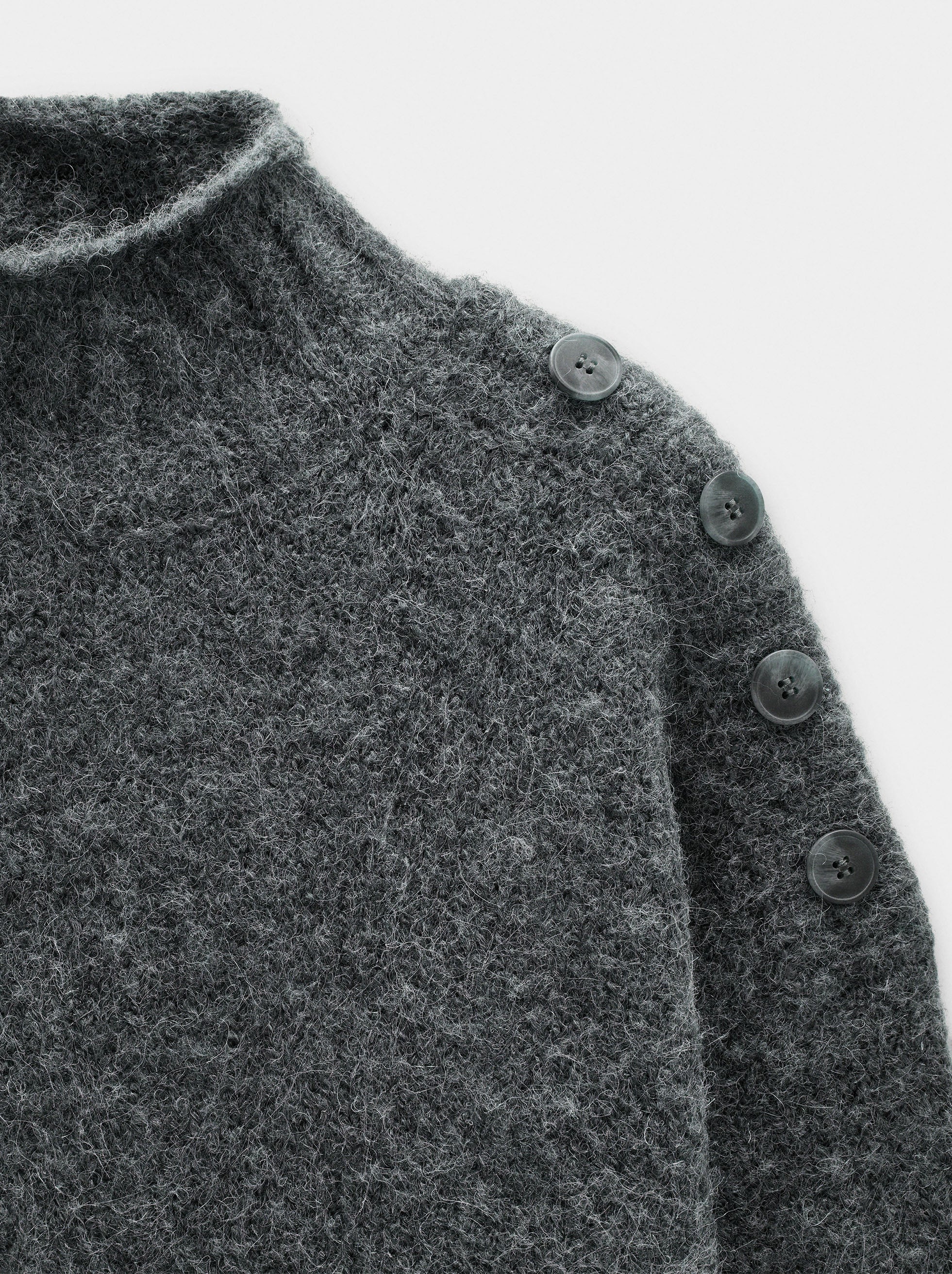 Jersey De Punto Con Detalle De Botones
