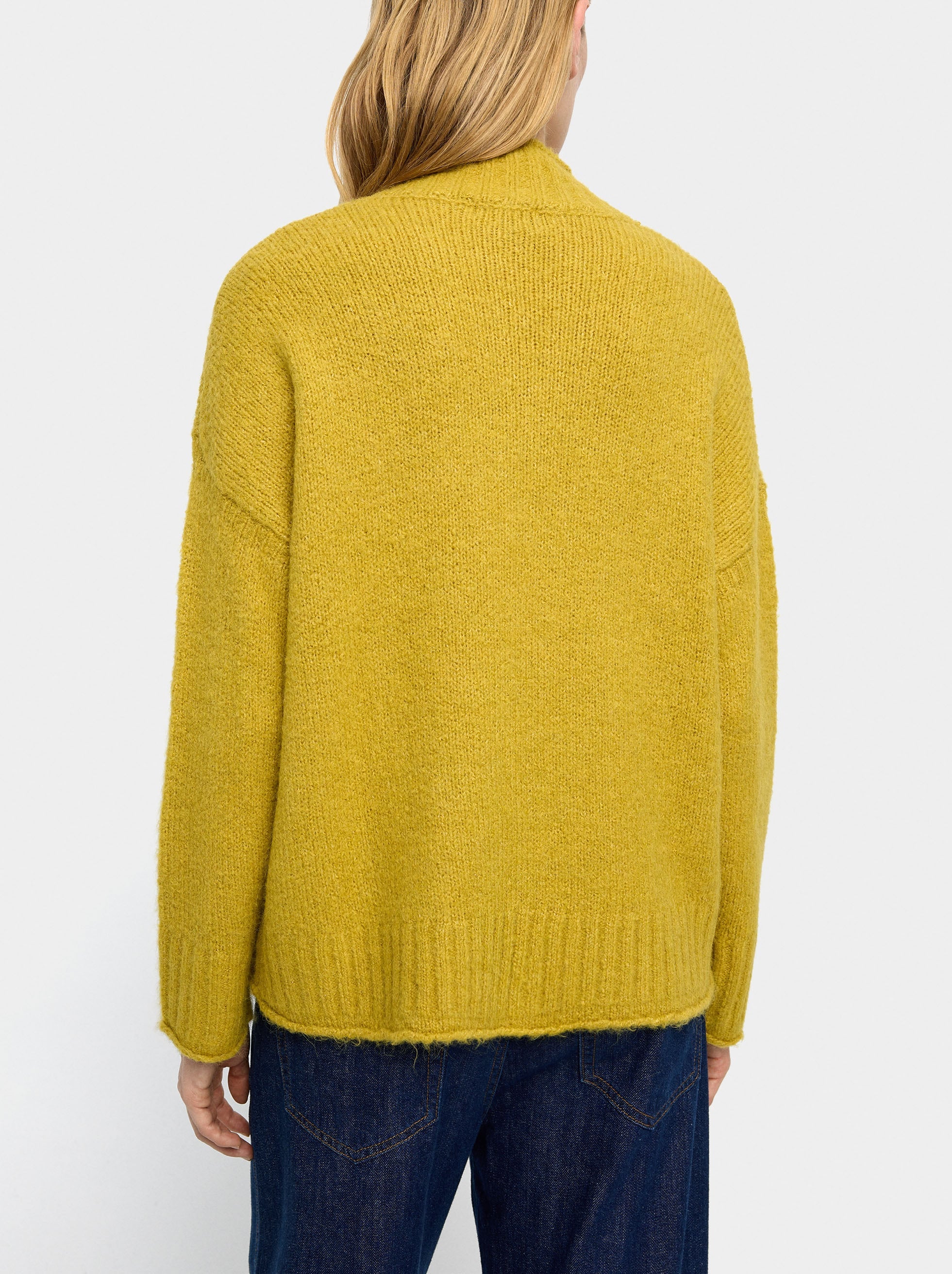 Jersey De Punto Con Detalle De Botones