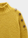 Jersey De Punto Con Detalle De Botones