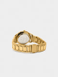 Reloj Dorado Con Pulsera De Acero Inoxidable
