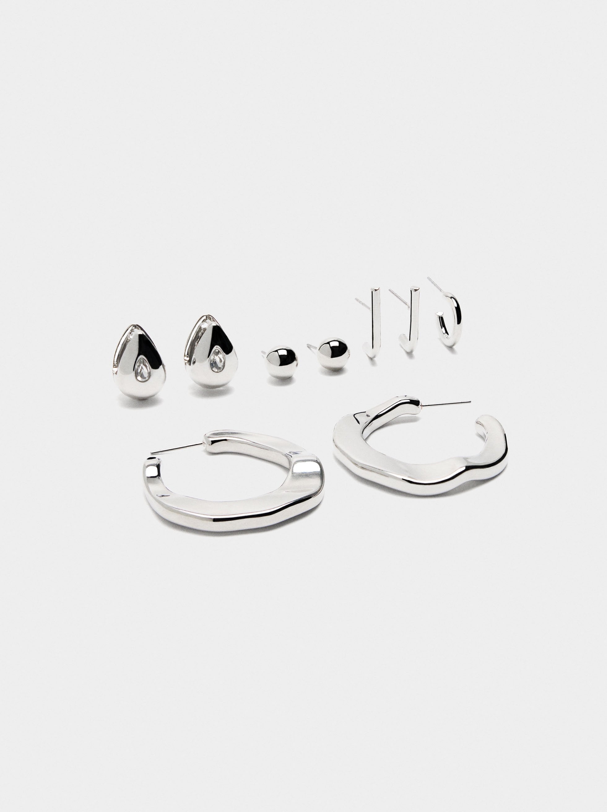 Set De Pendientes Y Aros