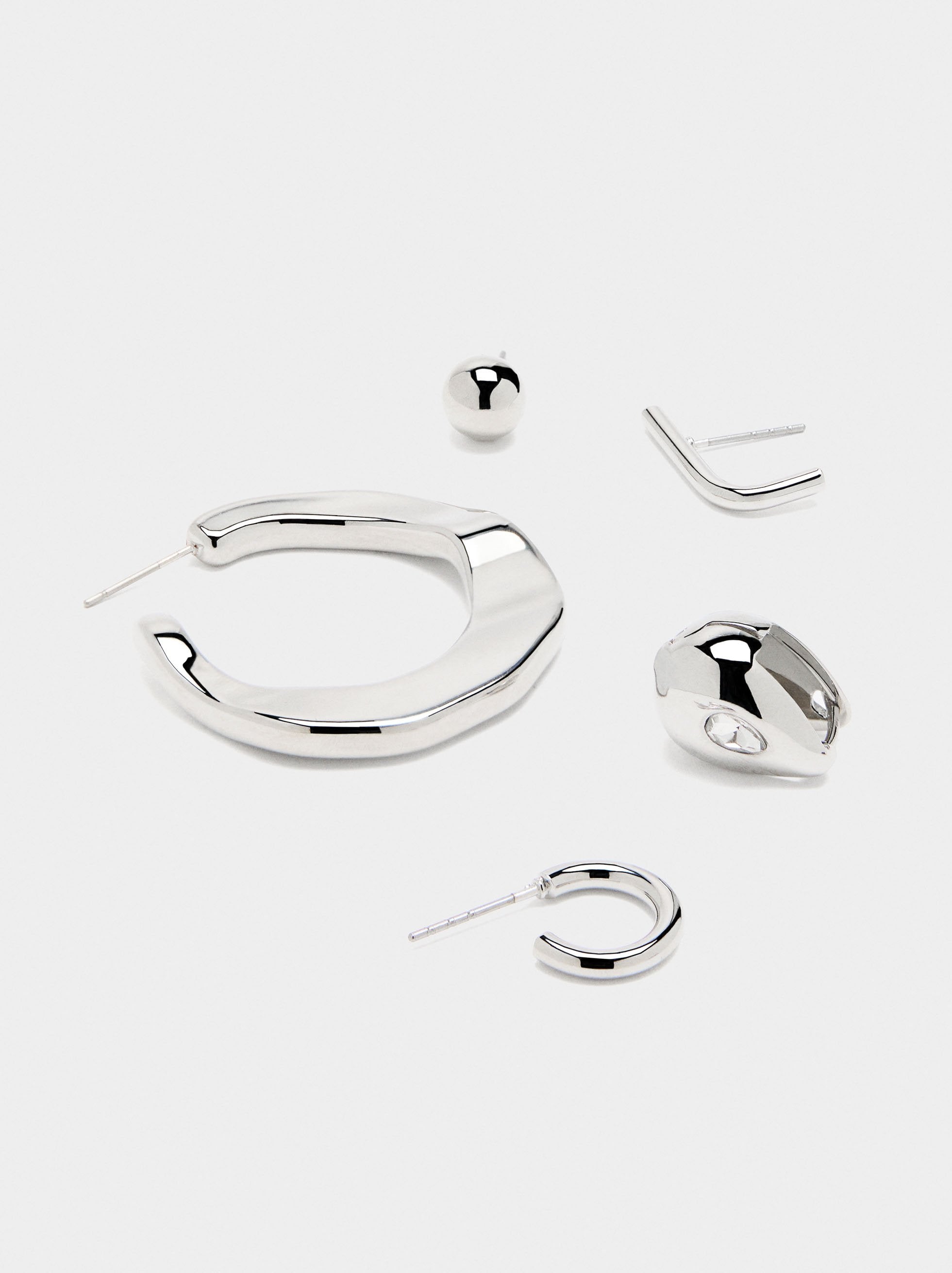 Set De Pendientes Y Aros