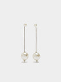 Pendientes Largos De Perlas