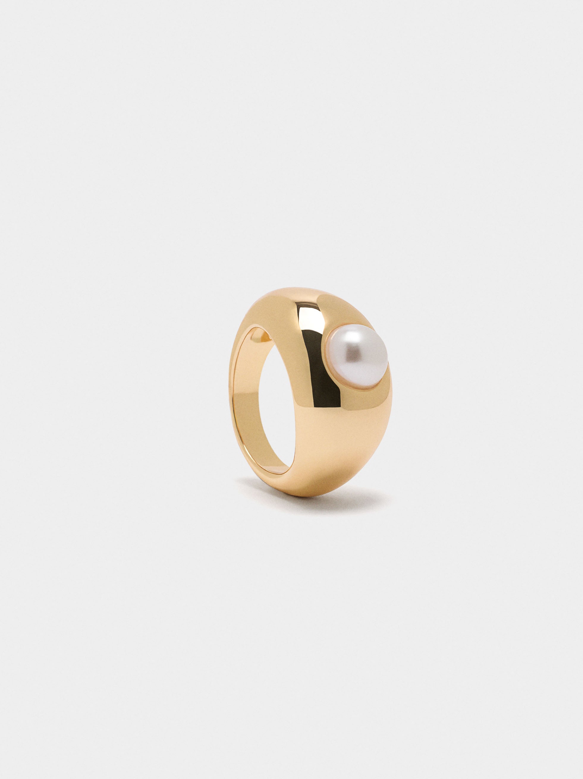 Anillo Con Perla