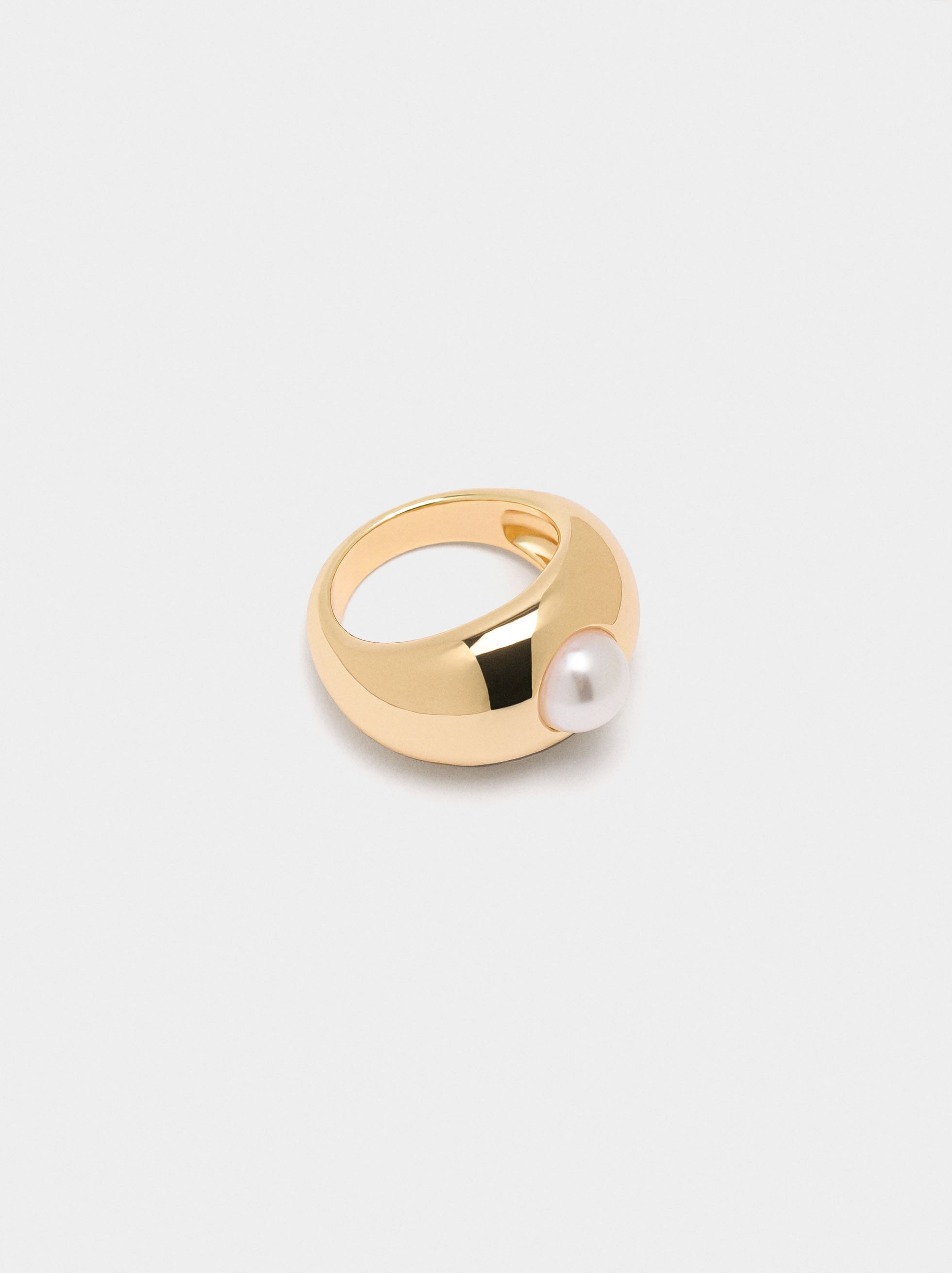 Anillo Con Perla
