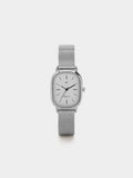 Reloj De Malla Metálica De Acero Inoxidable