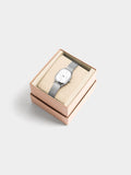 Reloj De Malla Metálica De Acero Inoxidable