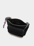 Bolso De Hombro Con Piel