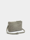 Bolso Bandolera Efecto Craquelado Con Tachuelas