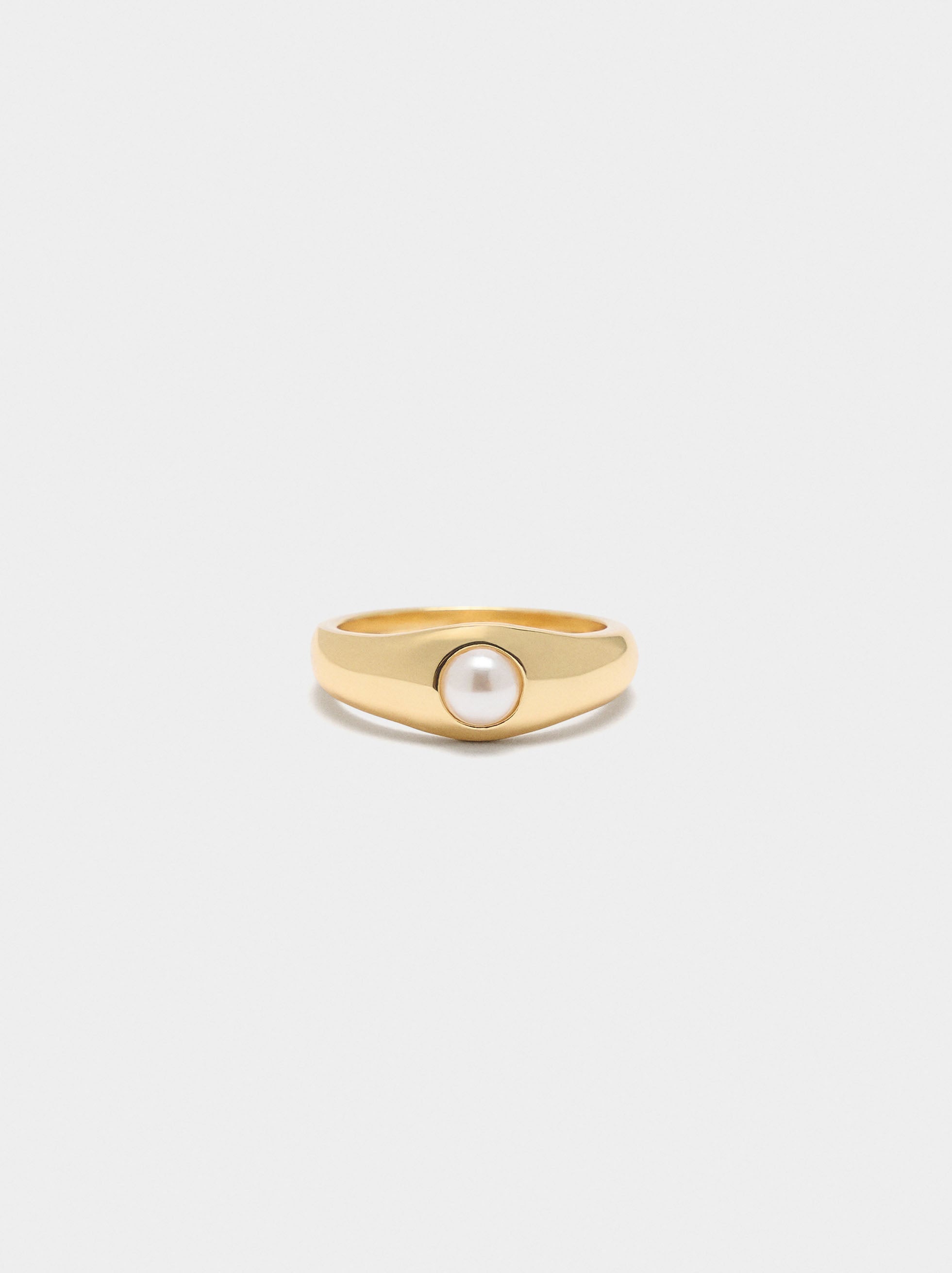 Anillo Con Perla