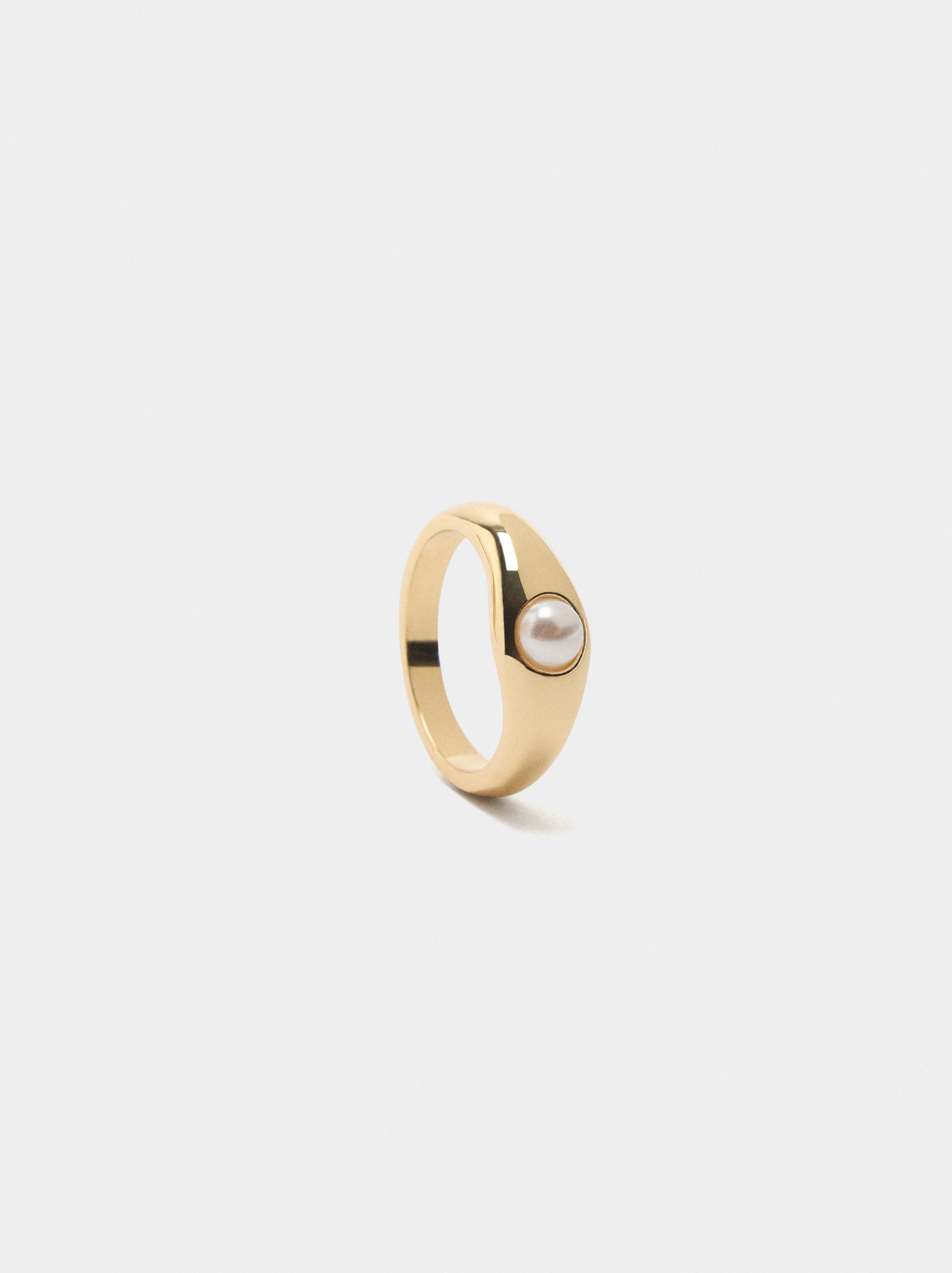Anillo Con Perla