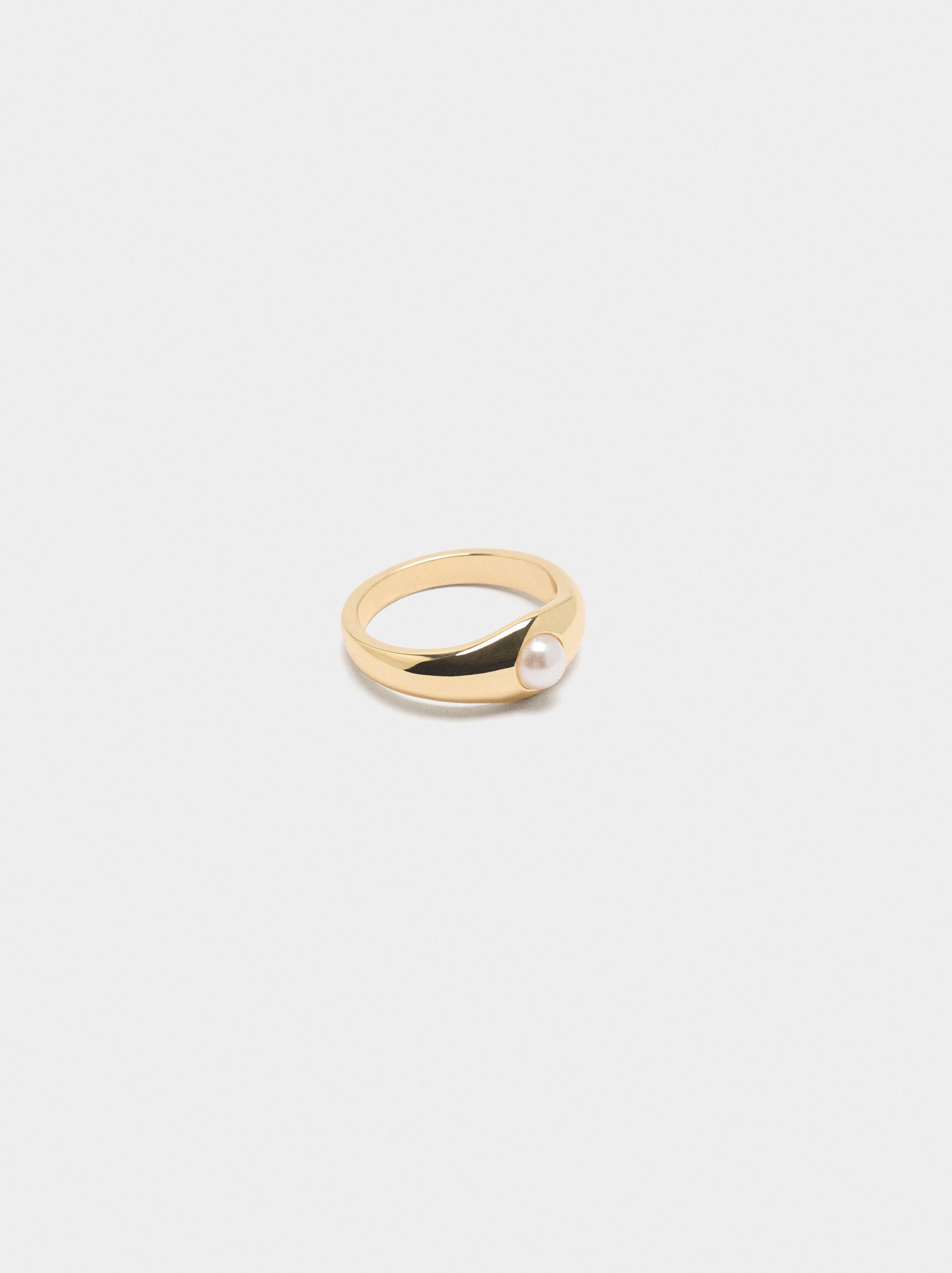 Anillo Con Perla