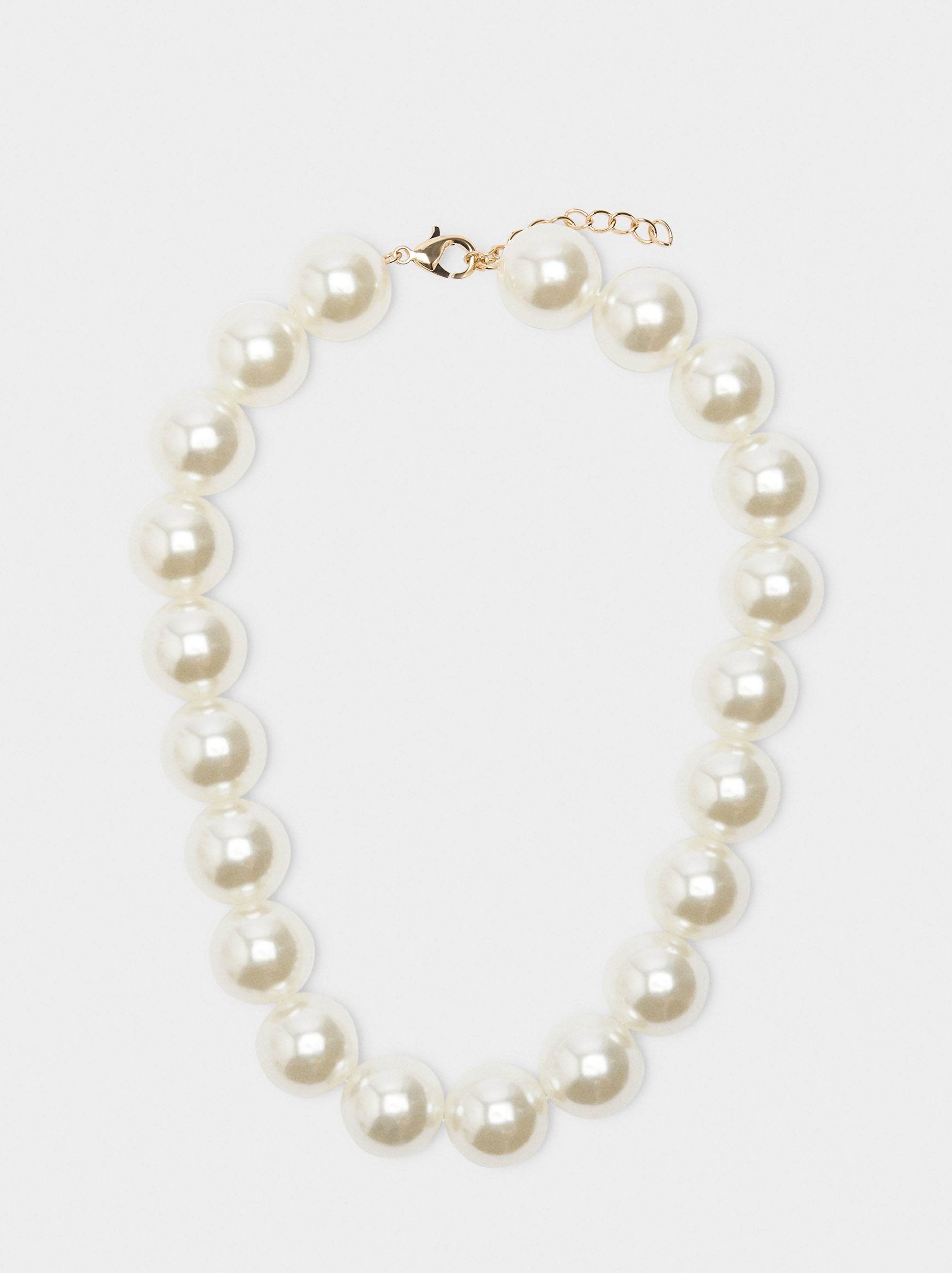 Collar Corto De Perlas