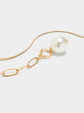Set De Collares Cortos Con Colgante De Perla