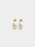 Pendientes De Esferas Con Perlas