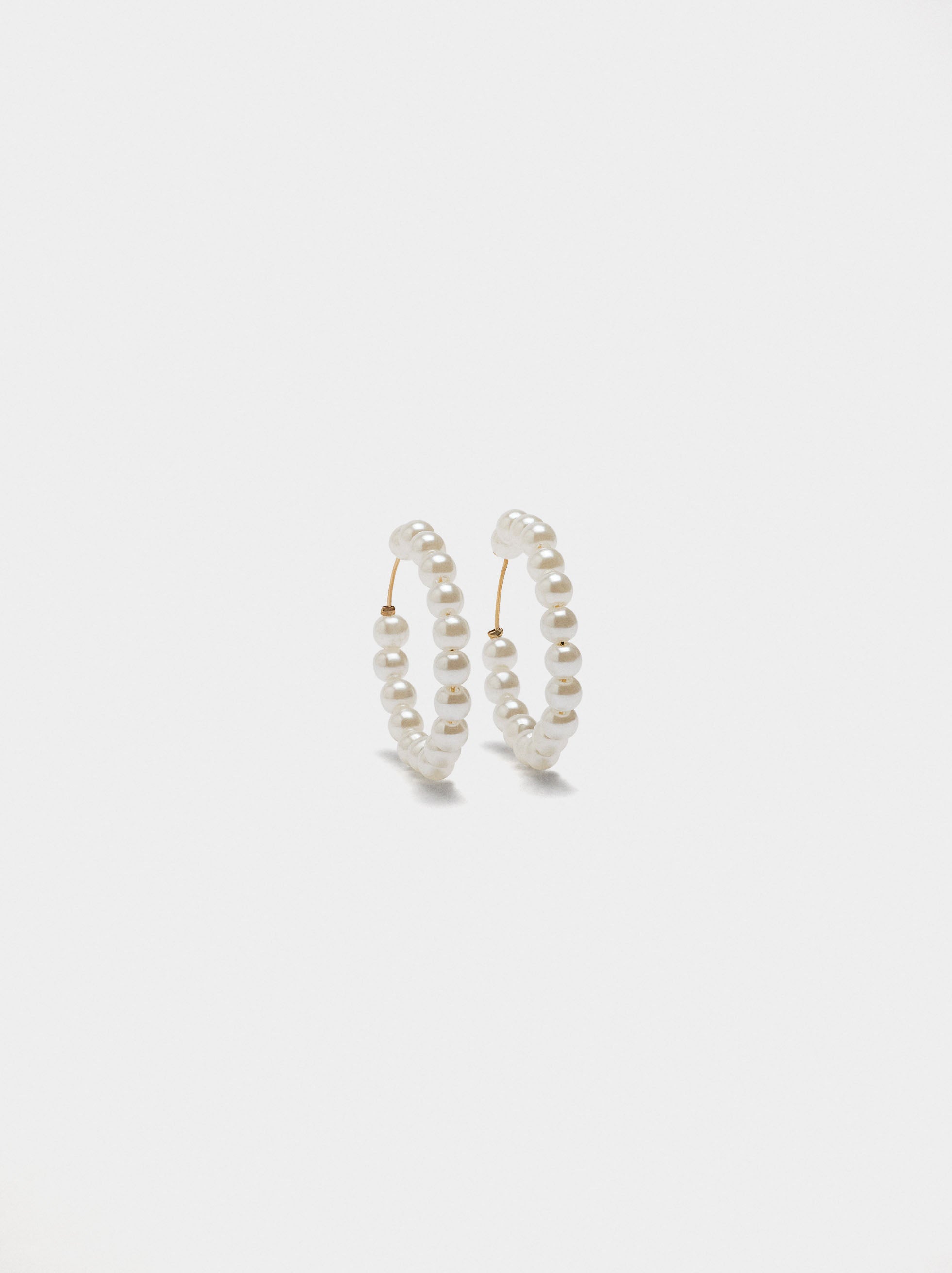 Aros Con Perlas