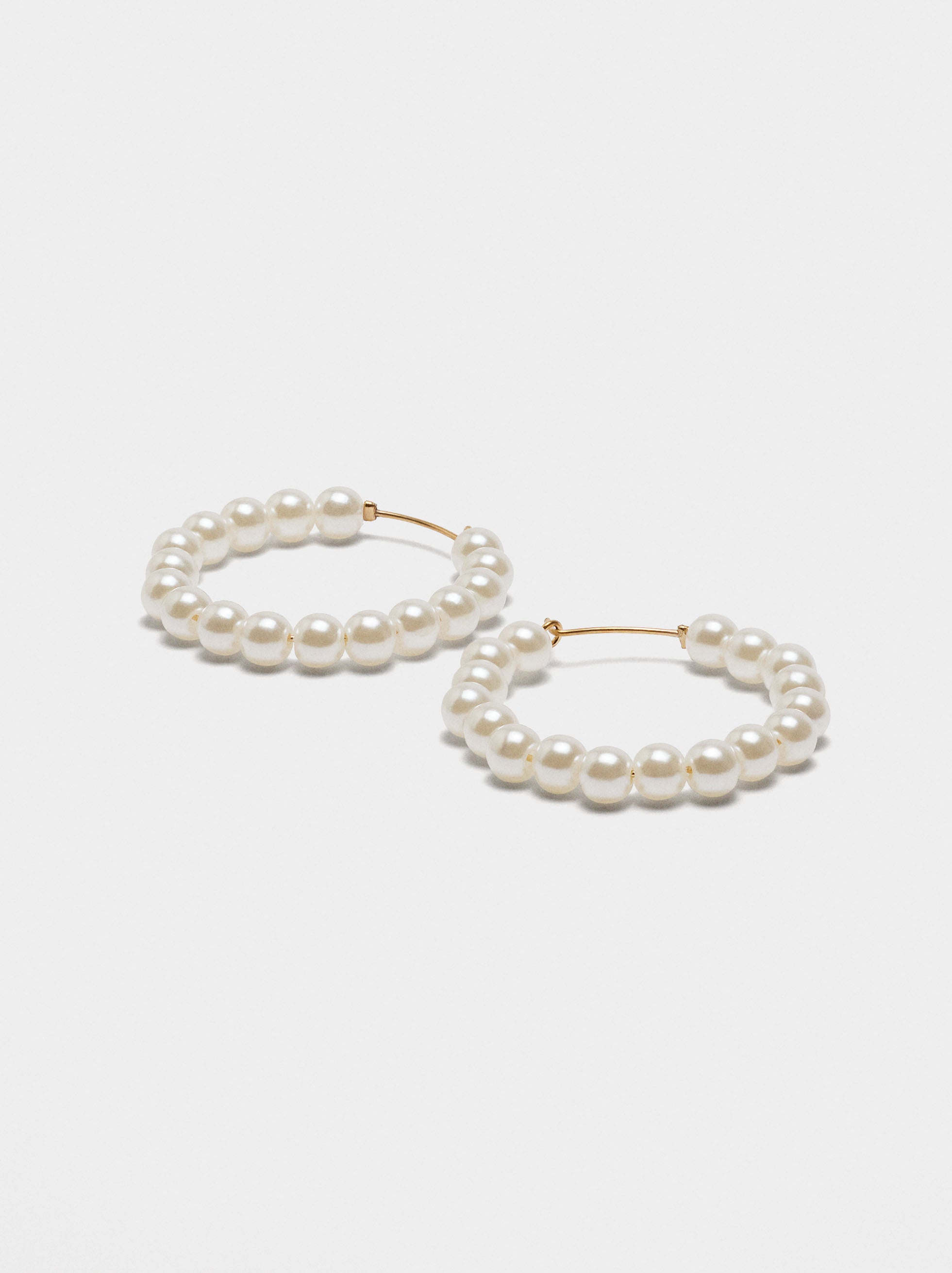 Aros Con Perlas