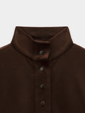 Sudadera Con Botones Tacto Suave