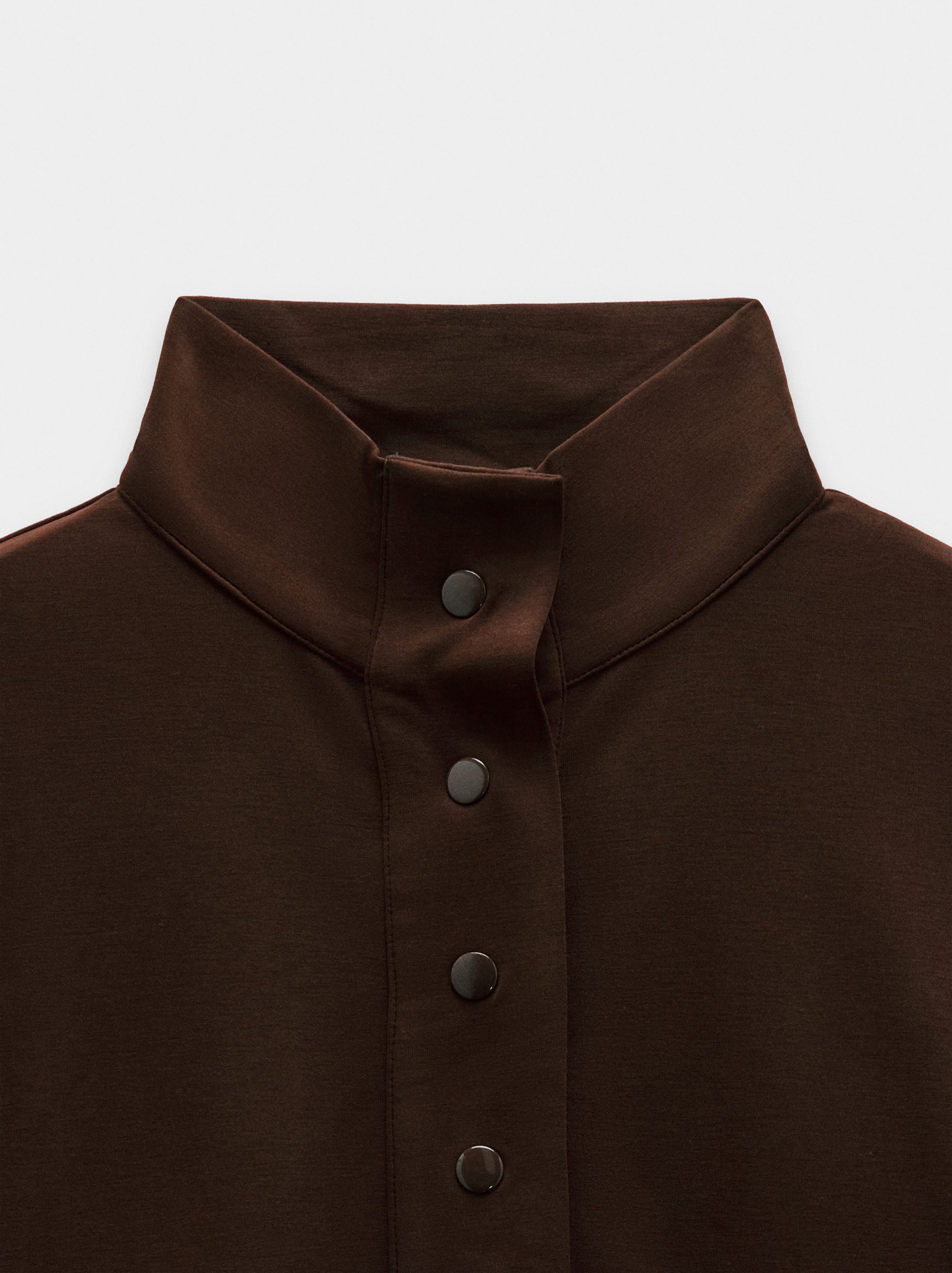 Sudadera Con Botones Tacto Suave