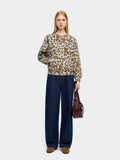 Sudadera Con Estampado Animal