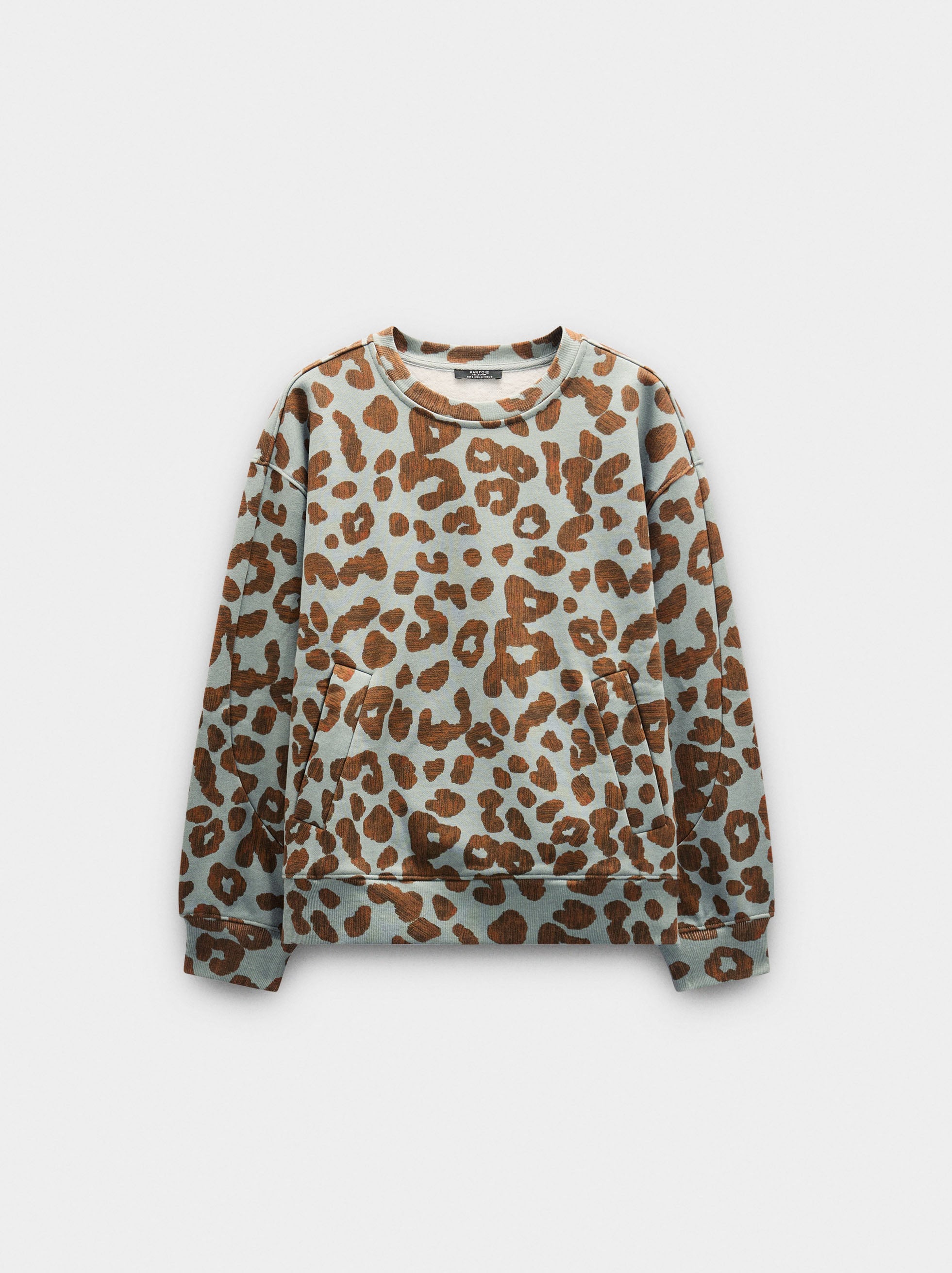 Sudadera Con Estampado Animal