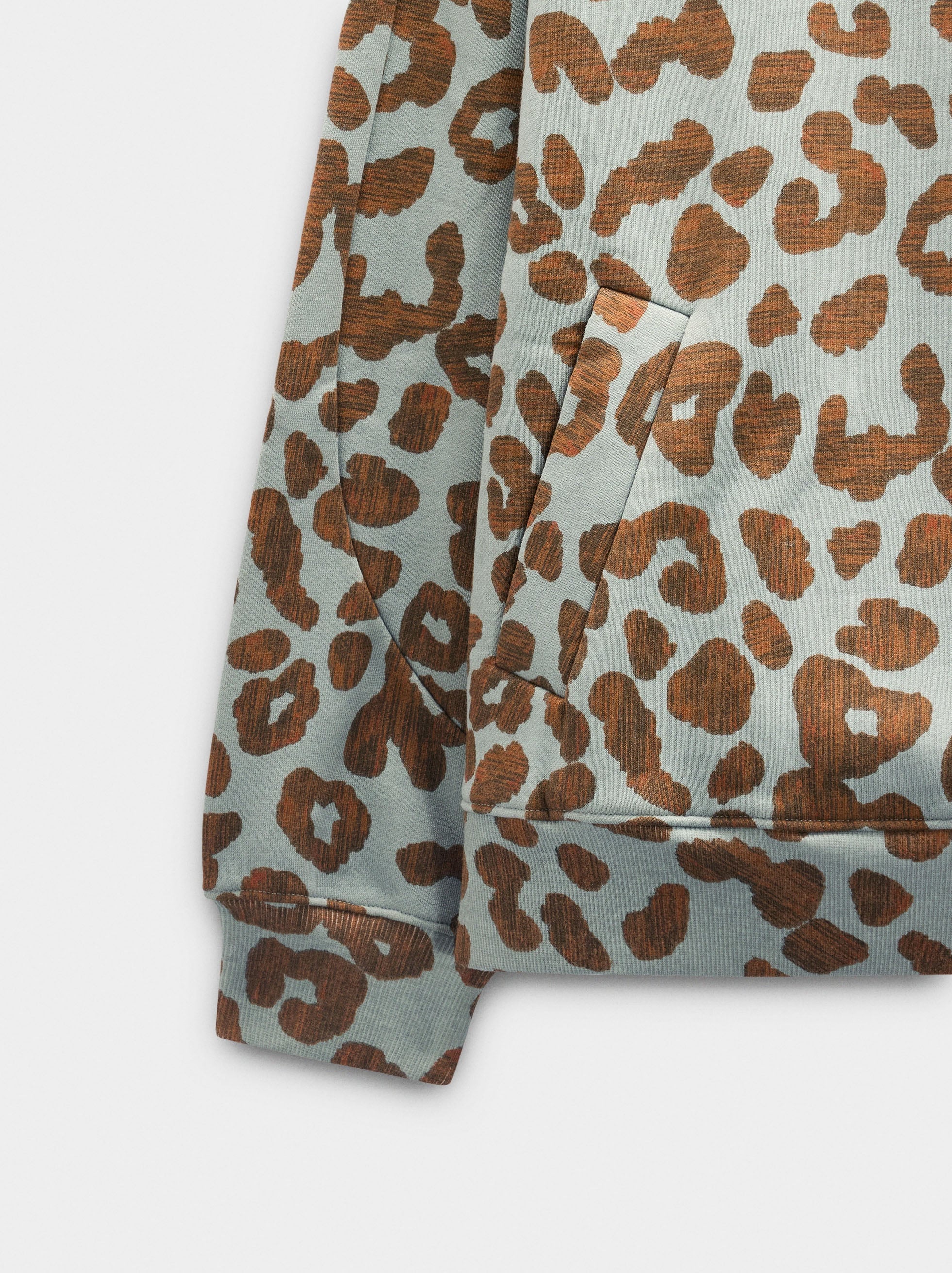 Sudadera Con Estampado Animal