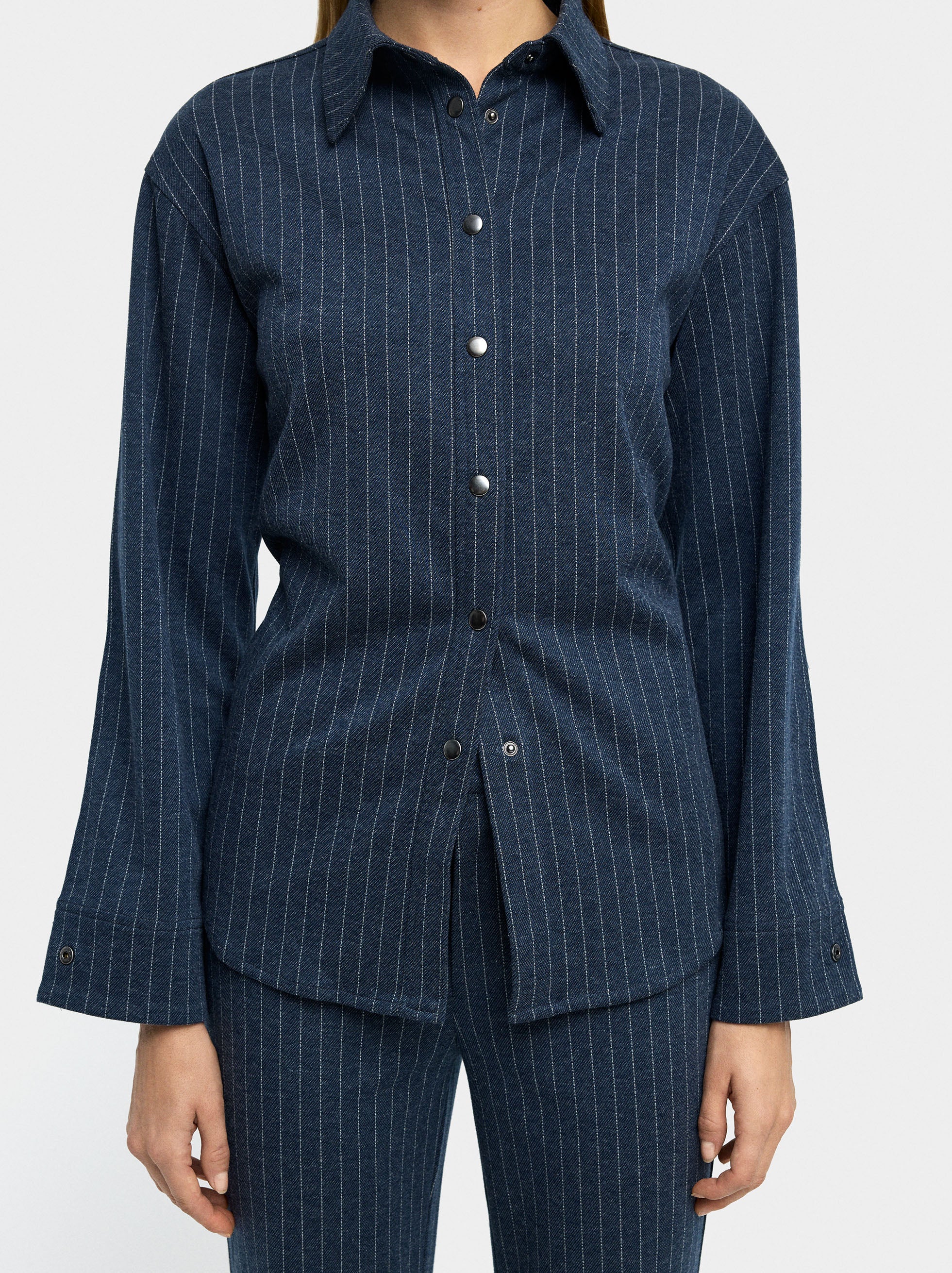 Camisa Con Raya Diplomática