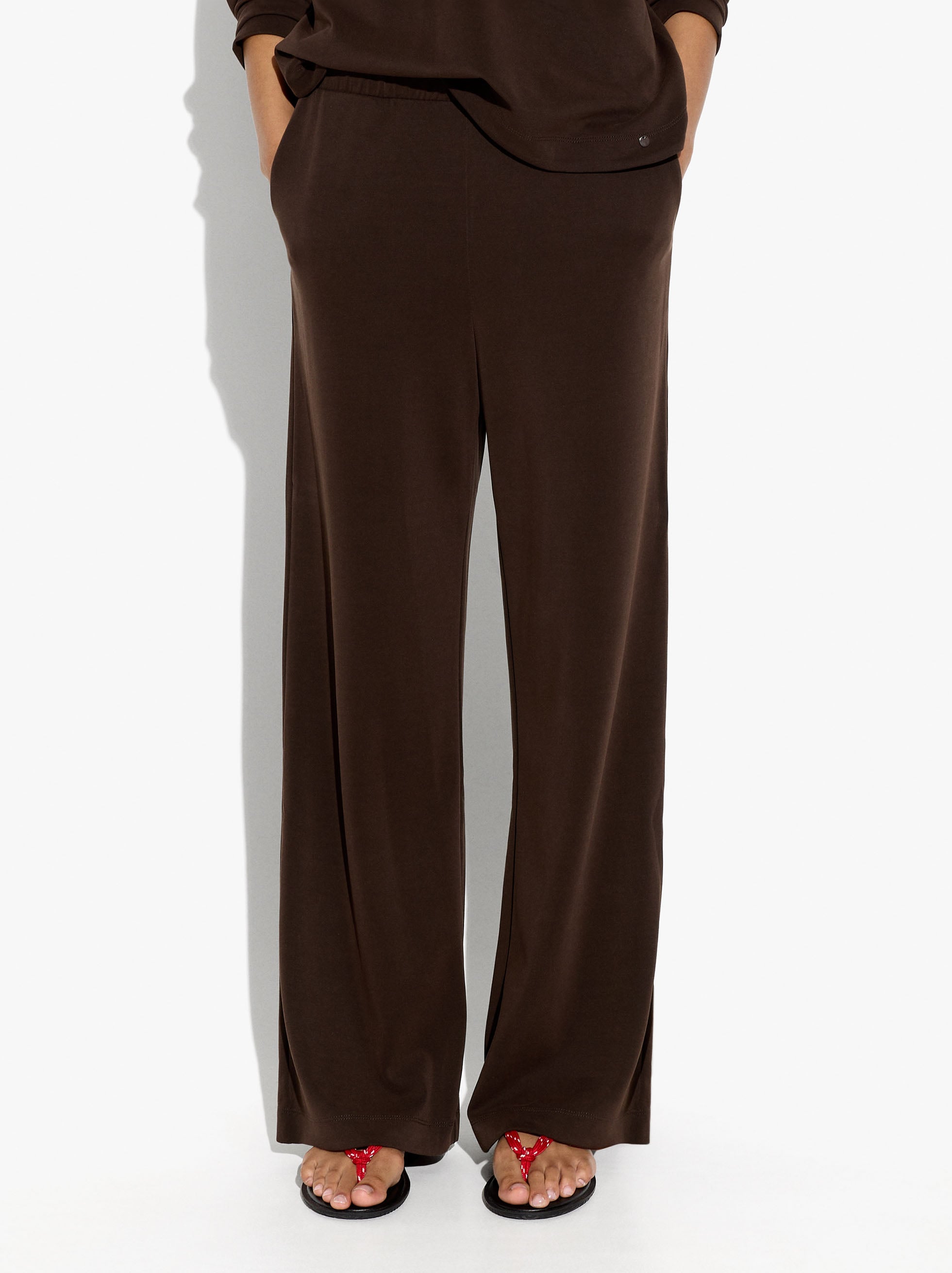 Pantalón Con Cintura Elástica Tacto Suave